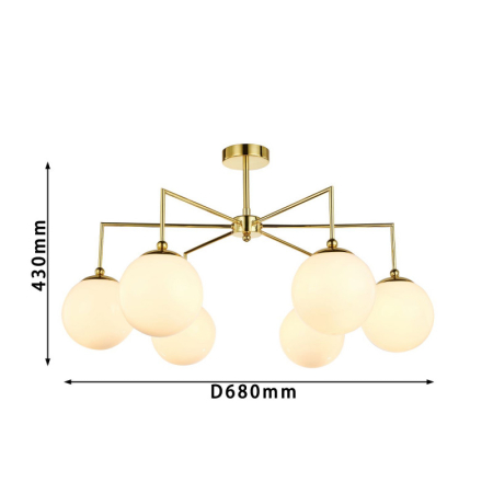 Люстра на штанге Favourite 2810-6P