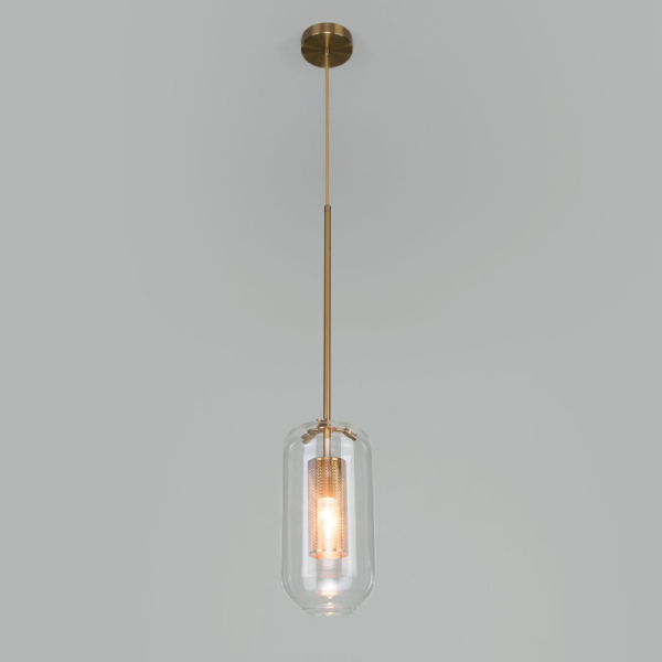 Подвесной светильник Eurosvet 50201/1 бронза