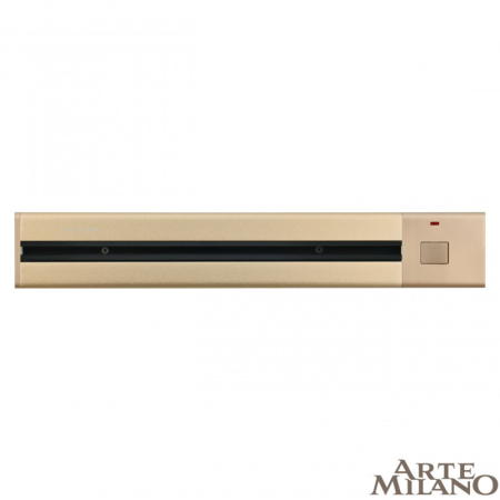Трековая система розеток Arte Milano 385205TOB/50 Gold