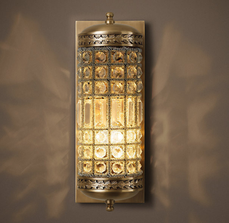 Бра DeLight Collection KR0107W-1 antique brass