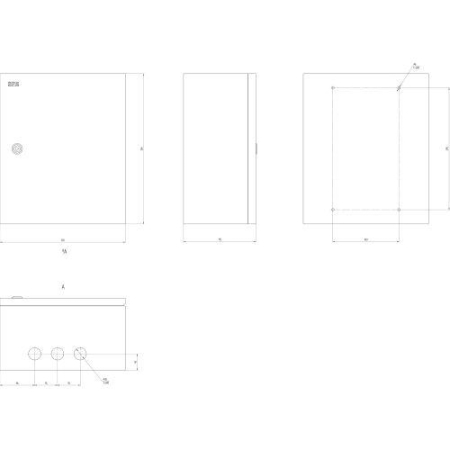 Корпус металлический ЩМП-03 SIMPLE 360х300х175 IP31 NO_SIMPLE_SHMP-03_IP31 ЭРА Б0041654