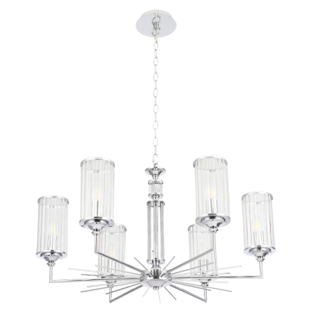 Crystal Lux Люстра Crystal Lux GLORIA SP6 CHROME