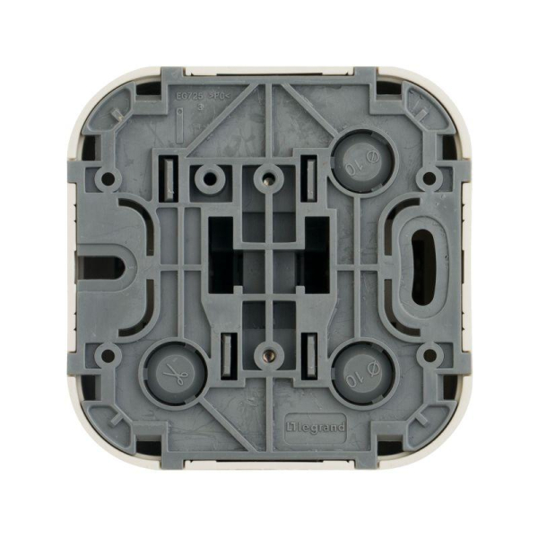 Выключатель 1-кл. ОП Quteo 10А IP20 10AX сл. кость IEK 782230