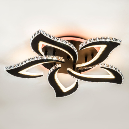 Накладная люстра LED4U L2839-5 BK