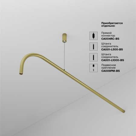Бра Maytoni Technical C104WL-3W3-6K-BS
