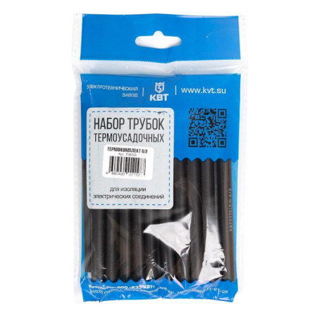 Набор трубок термоусадочных "Гермокомплект 6/2" КВТ 73658