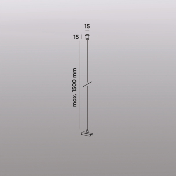 Подвесной комплект Denkirs TR2126-BK