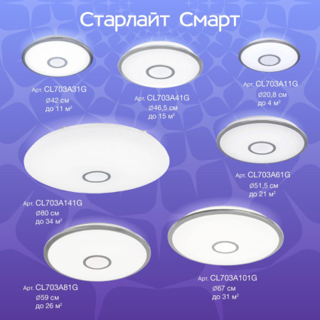 Накладной светильник Citilux CL703A11G