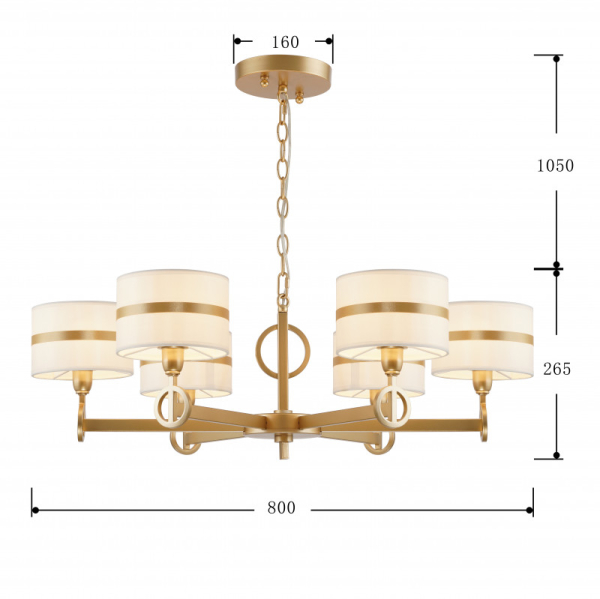 Подвесная люстра Favourite 2634-6P