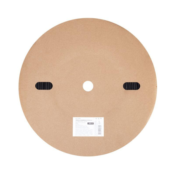 Трубка термоусаживаемая ТУТ нг 4,0/2,0мм, черная (бухта 200м) REXANT