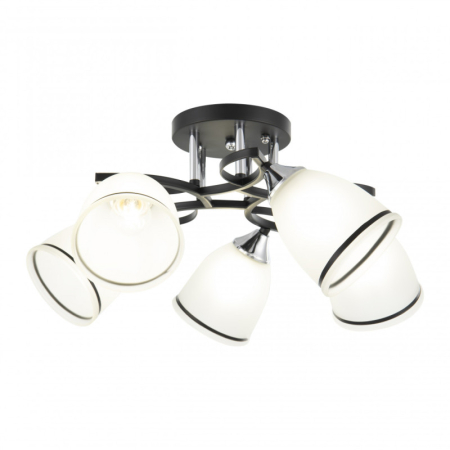 Накладная люстра Arte Milano 325885/5A BK+CR