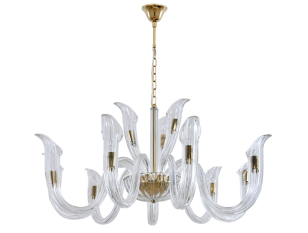 Подвесная люстра Newport 3653+9/C gold