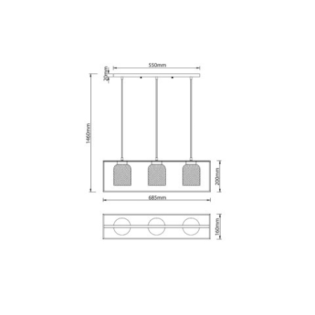 Подвесной светильник Vele Luce VL5472P03
