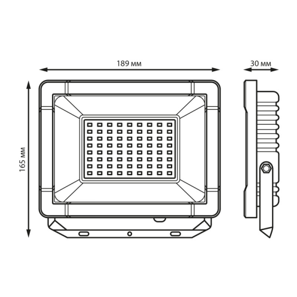 Прожектор Gauss 613100250