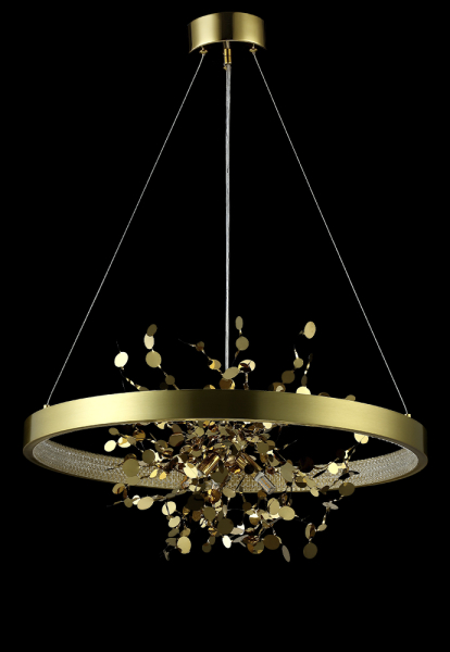 Crystal Lux Люстра Crystal Lux GARDEN SPLED+3 D600 GOLD