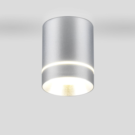 Накладной светильник Elektrostandard DLR021 9W 4200K хром матовый