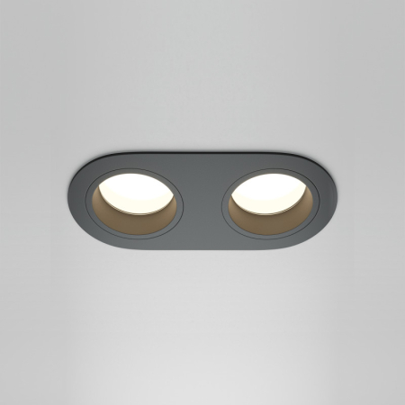 Встраиваемый светильник Maytoni Technical DL126-02-GU10-B