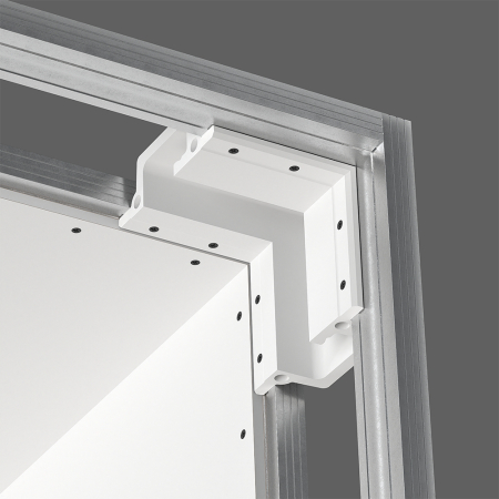 SABER 50.5 Соединительный элемент (угол 90 стена/стена, стена/потолок) для SABER 50