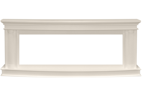 Royal Flame Каминокомплект Rome 60 - Слоновая кость с очагом Vision 60 LOG LED