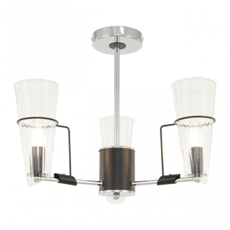 Люстра на штанге Arte Milano 328107/3 CR.BK