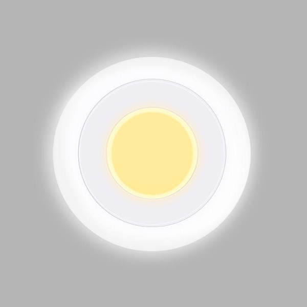 Светильник светодиодный накладной REXANT Aurora&Sunset Wave с изменяемой цветовой температурой и регулируемой мощностью 4х2W, 2700-6500 К LED