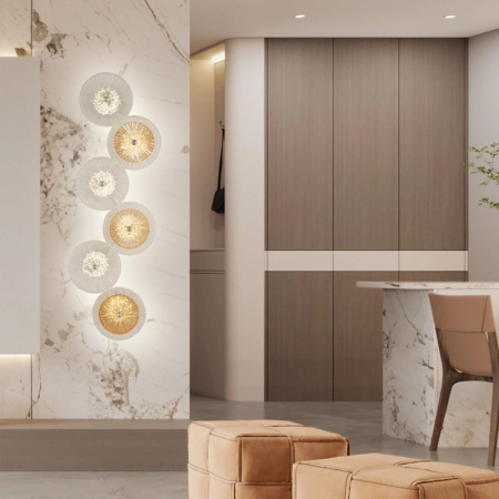 Бра Arte Milano 6.1252B.D250.H700.LED Ni