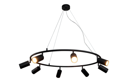 Crystal Lux Светильник подвесной Crystal Lux CLT 015C8 D800 BL
