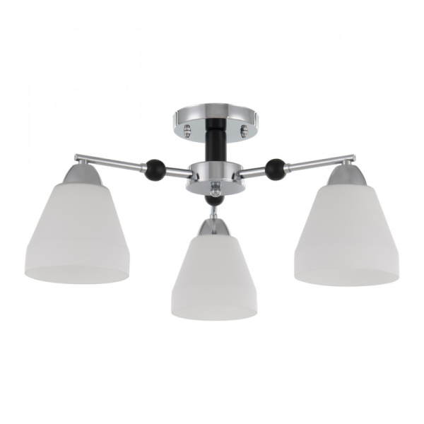 Накладная люстра Arte Milano 325119/3 CR+BK