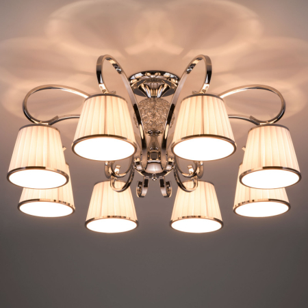 Накладная люстра Eurosvet 60088/8 хром