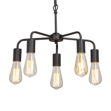 Люстра 5хE27 макс. 60Вт Vitaluce V4166-1/5