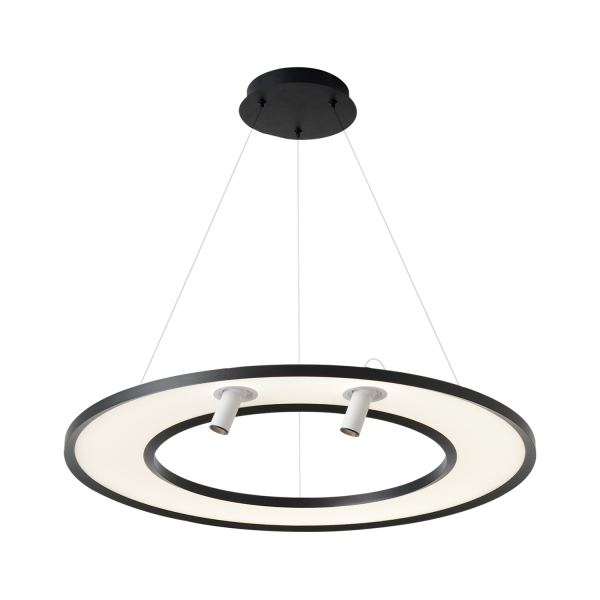 Crystal Lux Светильник подвесной Crystal Lux CONTOUR SP50W LED BLACK