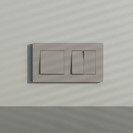 Рамка Werkel W0022917 дымчатый софт