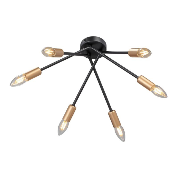 Люстра 6хЕ14 макс. 40Вт Vitaluce V3021-1/6PL