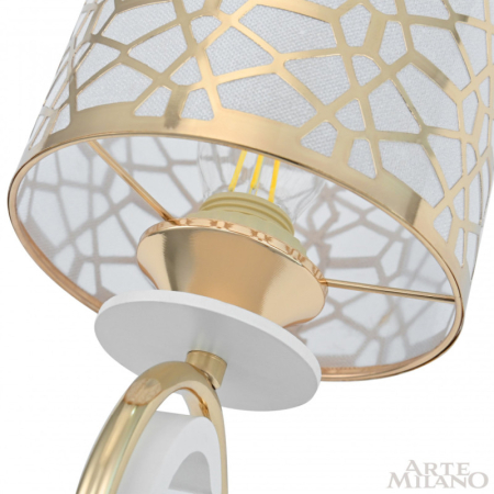 Бра Arte Milano 301237/1W Wh/Gd