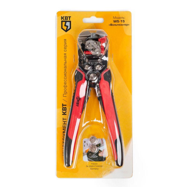 Инструмент для снятия изоляции WS-15 Вольтмастер КВТ 77666