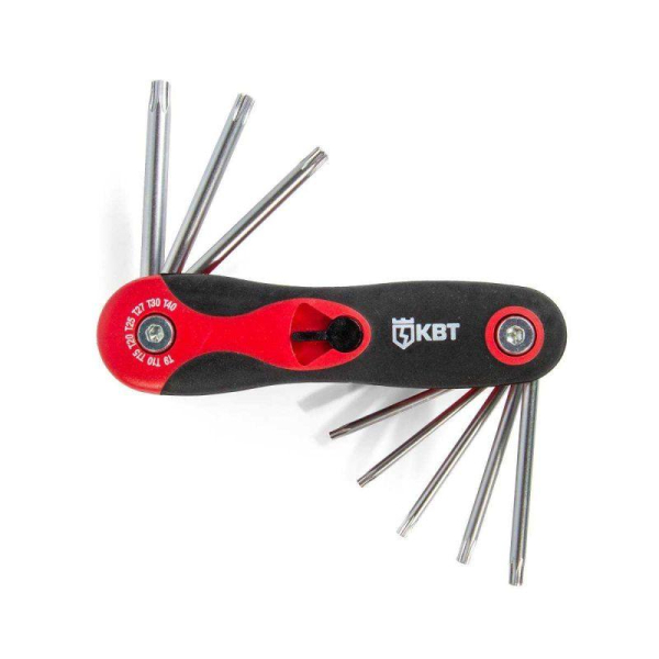 Набор торцевых ключей TORX НТК-Т-08 КВТ 80958