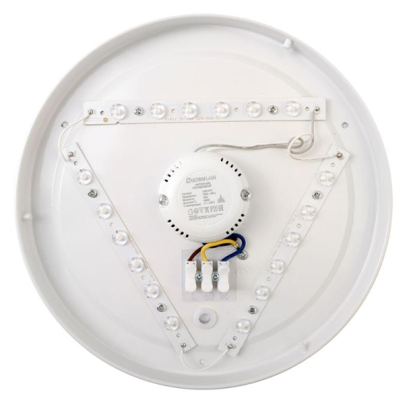 Светильник светодиодный LBS-8418 18Вт 4500К spring настенно-потолочный Ultraflash 15153