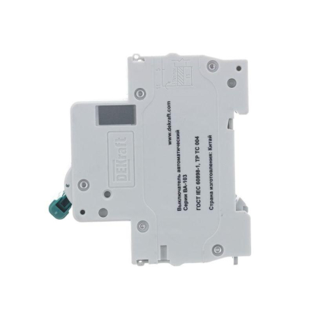 Выключатель автоматический модульный 3п C 63А ВА103 DEKraft 12311DEK