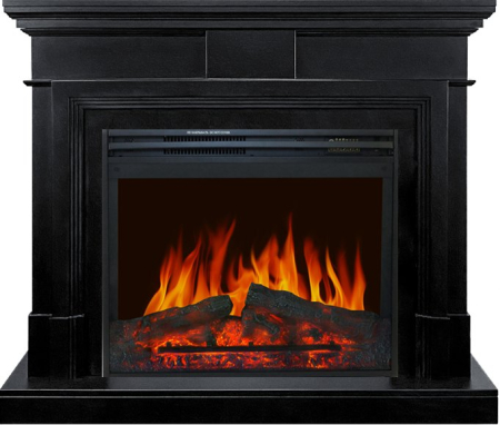 Royal Flame Каминокомплект Coventry - Черный с очагом Jupiter FX New