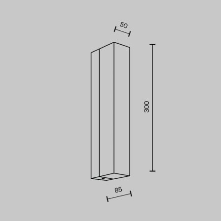 Бра MODELUX MS.102.300 AB