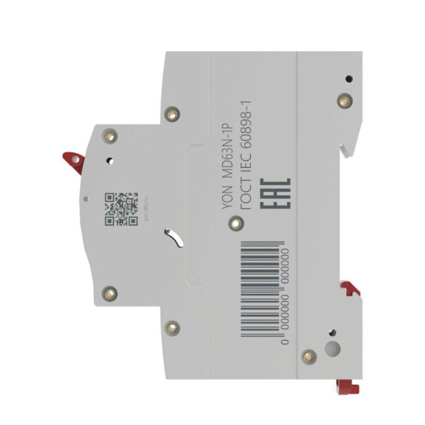 Выключатель автоматический модульный 1п C 25А 6кА MD63N YON MD63N-1PC25