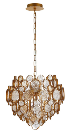 Crystal Lux Светильник подвесной Crystal Lux DESEO SP6 D460 GOLD