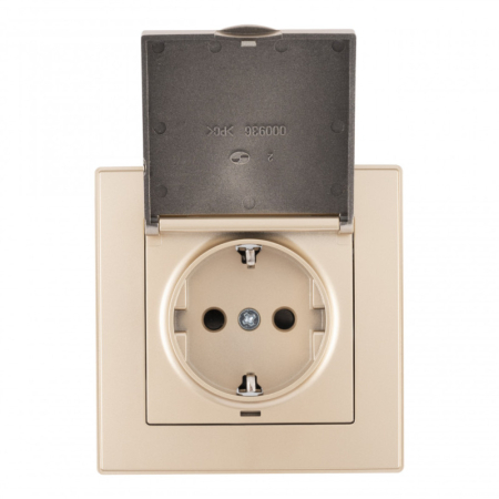 Розетка Arte Milano SET06-1-41-1 shampan