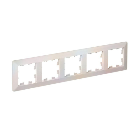 Рамка 5-м AtlasDesign Air жемчуж./дым. бел. SE ATN220405