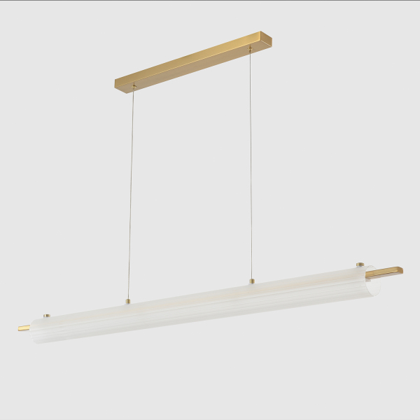 Crystal Lux Светильник подвесной Crystal Lux TUNNEL SP40 LED BRASS