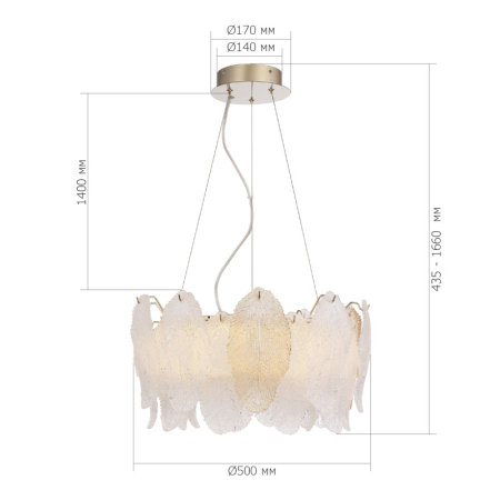 Подвесная люстра ST-Luce SL6135.203.01