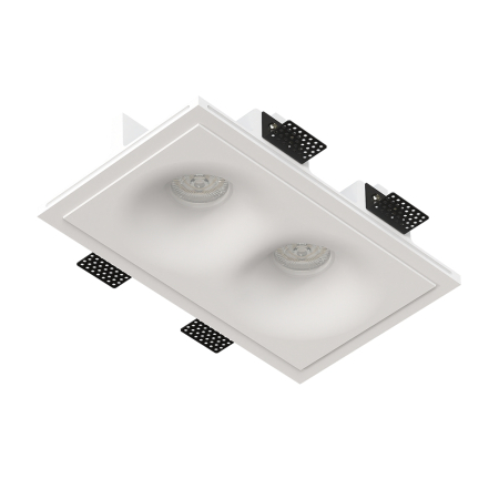 ELEKTRA DUO Встраиваемый потолочный гипсовый светильник