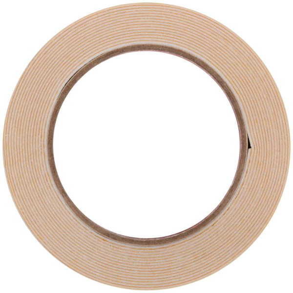 Лента монтажная клейкая на вспененной основе 12ммх5м черн. КУРС 11781