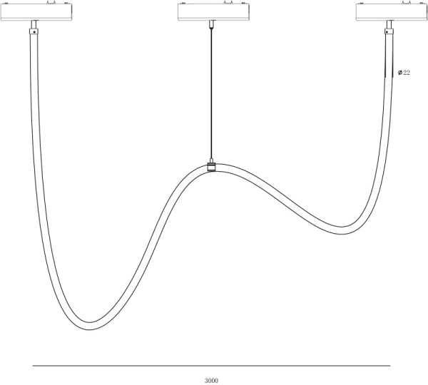 Светильник на шине SWG pro SL-SLIM-360WH-42-CCT