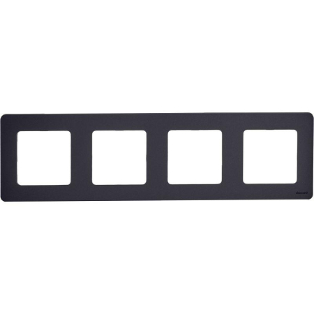 Рамка 4-м Inspiria антрацит IEK 673963
